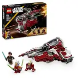 LEGO Star Wars 75401 Ahsokas Jedi Interceptor, Sternenjäger für Fans von The Clone Wars, Ahsoka Tano & Anakin Skywalker Minifiguren, mit Lichtschwertern und R7-A7, für Jungen und Mädchen ab 8 Jahren