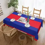 YQxwJL Rechteckige Tischdecke mit Kambodscha-Flagge, Küche, Esszimmer, Tischdecken für Tische, Party, Hochzeit