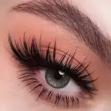 UYAAI farbige Kontaktlinsen (Grün/Blau/Grau) – Jahreslinsen 0,00 dpt, 14,2 mm deckend – Ideal für natürlichen & intensiven Look (Misty Rose Gray, 14.2, 0, Unbekannt)