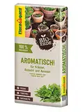 Floragard Bio-Erde Aromatisch 1x40 Liter - für Anzucht und Aussaat sowie für Kräuter - torffrei und vegan