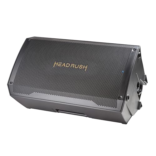 HeadRush FRFR112 MKII 2500W E Gitarre & Bass Amp, 12" Fullrange linearer Frequenzgang Bluetooth-Lautsprecher für Multi-FX & Amp Modeling Prozessoren