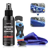 ROFPM Adhesive Remover, Aufkleberentferner, Sekundenkleber Entferner, Etiketten Entferner, Kleberentferner, Entfernt Schnell Hartnäckige Klebereste, Label Remover, Mit Einem Mehrzweckschaber