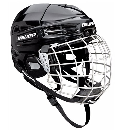 Bauer Helm mit Gitter IMS 5.0, Kopfumfang 54-58, in der Farbe blk