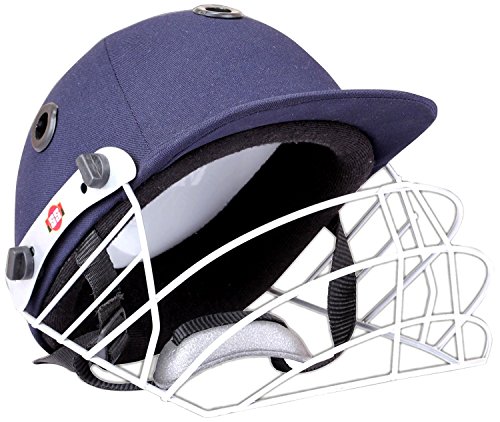 SS Herren & Jungen Helmet0018 Sunridges Prince Junior Cricket-Helm, Blau, Marineblau, Size