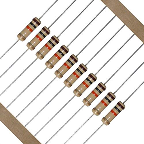 Leistungs-Widerstand 470 Ohm, Kohleschicht 1W, Set 10-Fach