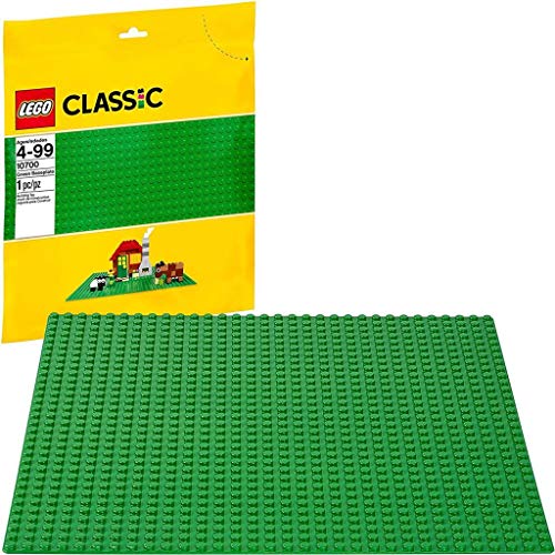 LEGO 10700 Classic Grüne Bauplatte, 25 cm x 25 cm, Lernspielzeug, kreatives Spielen