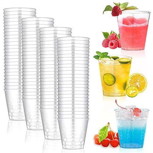 WEST STORY 100 Stück Schnapsgläser Plastik, 3cl/30ml Wiederverwendbar Shot Becher, Transparente Plastikbecher Mehrweg - Shotgläser für Party Zubehör, Celebrations, Weihnachten, Partys