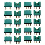 10 Paar (20 Stück) Premium MPX Multiplex Kompatibel Hochstromstecker Steckverbinder Goldstecker 6PIN 6P 6 Kontakte Stecker Buchse Male Female 6 Polig 35A Modellbau