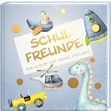 Schulfreunde - JUNGEN: ein Album für meine Freunde, Geschenk für Schultüte Einschulung, Schulanfang (Freundebuch Schule) PAPERISH® (PAPERISH Geschenkbuch)