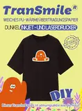 TRANSMILE Laser/Inkjet Transferpapier Bügelfolie für dunkle T-Shirts (A4X10 Blatt), bedruckbares Transfer-Vinyl zum Aufbügeln für Tintenstrahl- und Laserdrucker (TM-3-3.0-10)