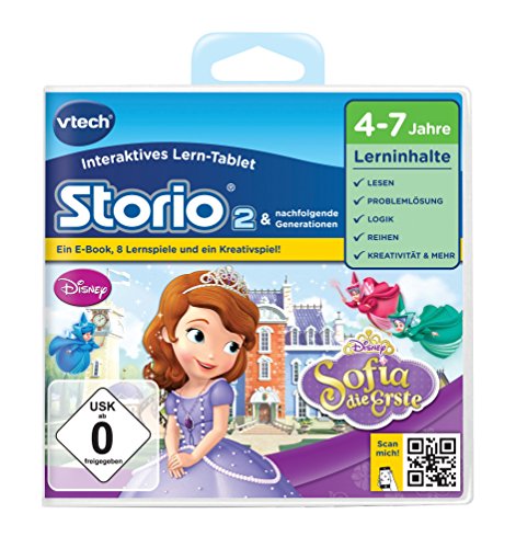 VTech 80-232004 - Storio 2 Lernspiel Sofia die Erste