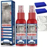 Auto Innenreiniger, Auto Schimmel Entferner, Anti Schimmel Spray, Auto Innenraum Schimmel Entfernen, Anti Schimmel Reinigungsschaum, Auto Polster Schimmel Wartung Reinigung Spray für Leder,Kunststoff