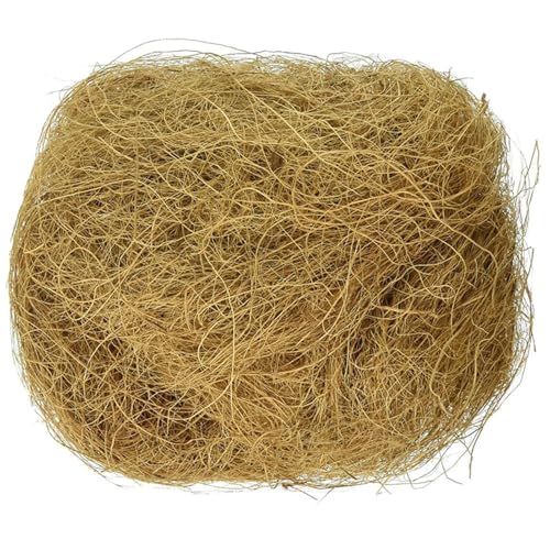 Bequeme Einstreu aus Faser, für kleine Vögel und Tiere, Nestmaterial, Vogelnistung, natürlich für tolle Bauversteck
