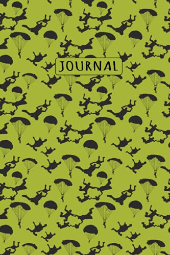 Parachuting Journal: Parachuting Journal Notebook To Write Notes, 6 x 9" - 100 Pages