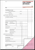 Sigel LO525 Lohn-/Gehaltsabrechnung, 1. und 2. Blatt bedruckt, mit Blaupapier, A5, 2x50 BL
