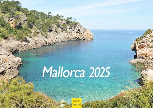 Edition Seidel Premium Kalender Mallorca 2025 Format DIN A3 Wandkalender Europa Spanien Balearen Insel Meer Strand