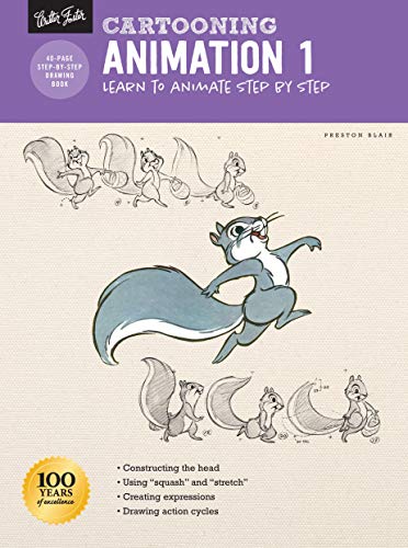 Cartooning: Animation 1 with Preston Blair: Learn to Animate Step by Step (How to Draw & Paint, Band 1)