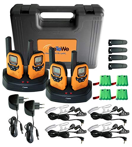 DeTeWe Outdoor 8000 Quad Case 8channels Funksprechgerät