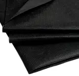 IPEA Unkrautvlies Rückseitenvlies Spannvlies Schwarz 70 g/m2 – Große 5 Meter x 1 Meter – Made in Italy – Mehrzweckstoff zum Nähen, Garten, Futter, Kissen, Matratzen, Tischdecken, Pflanzen