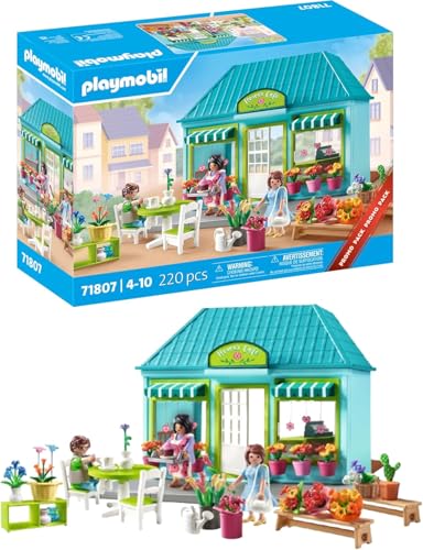 PLAYMOBIL | My Life | Blumenladen | Spielzeug für Kinder ab 4 Jahren | 71807