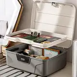 SYXLS Vierstellige Passwort-Medizin-Box, Küche Abschließbare Medizin-Box, Passendes Passwort-Box, Persönliche Büroausrüstung, Kühlschrank Und Safe, Speicherdesign, Um Verschiedene Bedürfnisse