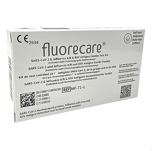 fluorecare® SARS-CoV-2, Influenza A/B & RSV Combo-Schnelltest