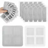 Fliegengitter Reparatur Set 50 Stück:10x10 cm Reparaturband für Fliegengitter(30pcs) | 6x1.5 cm Fliegengitter Reparaturband（20pcs）