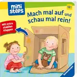 ministeps: Mach mal auf und schau mal rein! Mit extrastabilen Klappen: Babybuch ab 1 Jahr, Spielbuch, Pappbilderbuch: Mit extrastabilen Klappen. Ab 12 Monaten (ministeps Bücher)