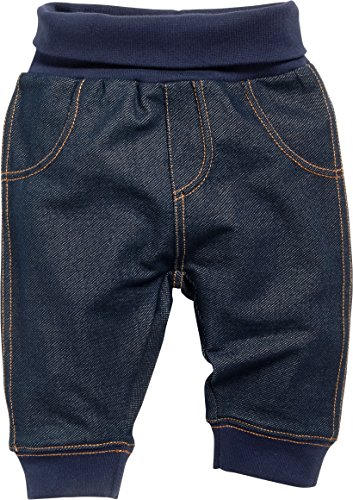 Playshoes Unisex Kinder Baby-pumphose Sweat-Hose Jogginghose, Jeans-optik, 80 EU