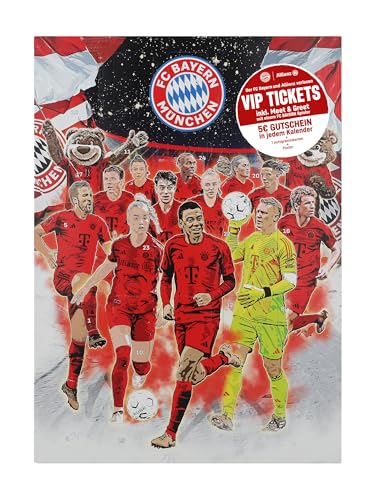 FC Bayern München Schoko-Adventskalender 2024 | Schokolade | Süßigkeiten