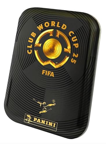 Panini FIFA Club World Cup 2025 – Pocket Tin mit 5 Tüten + 1 Limited Edition Card – Adrenalyn XL Kollektion – inkl. FC Bayern & BVB + Heartforcards® Versandschutz
