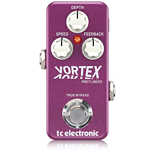 TC Electronic VORTEX MINI FLANGER Ultrakompaktes Flanger-Pedal mit integrierter TonePrint-Technologie