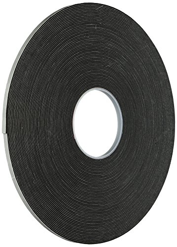 3M Vinyl Foam Tape 4516 Black, 36 yd Length, 1/4" Width