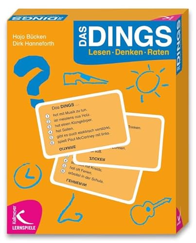 Kallmeyer - Das DINGS - Deutschunterricht Wortschatz Ratespiel Lernspiel Kinder
