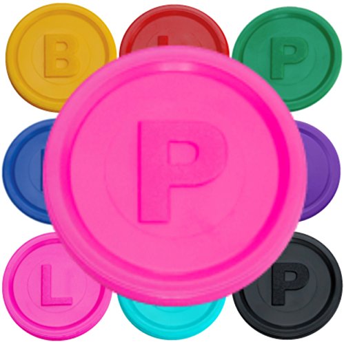 SCHWABMARKEN 1000 Pfandmarken, Chips, Token Farbe Neon-Pink P