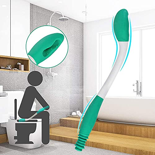 DURANTEY Toilettenhilfen zum Abwischen des Gesäßes Hilfsmittel Easy Wipe Afterreiniger Mobile Toilettenhilfsmittel Easywipe Abwischhilfe Aidapt nach Stuhlgang für Toilettenhygiene Behinderte