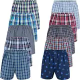 City Life Herren Boxershorts Shorts Boxer Webboxer (10er Pack) Sparpack S - 4XL, Farbe:Mehrfarbig (Classic Multicolour 1 C-10-1), Grösse:XXL