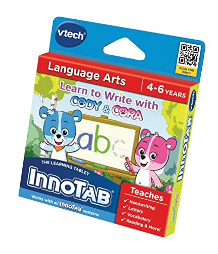 Vtech 232603 InnoTab Cody und Cora Handschrift, Mehrfarbig, 4-6 Jahre