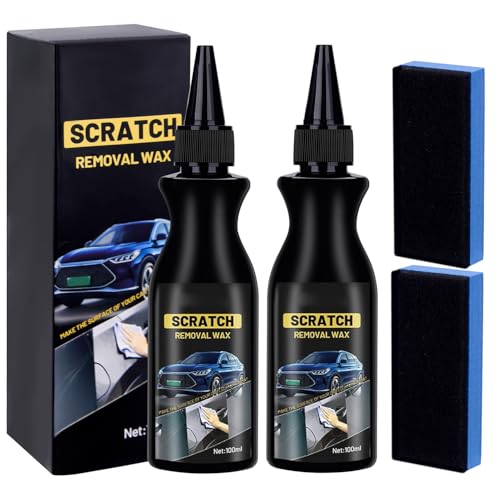 Schneller Kratzerentferner für Autos, Auto Kratzer Entferner, Tiefen Kratzer Reparatur Creme, Auto Kratzerentferner Paste mit Anti-Kratzer Schutz, Entfernt Kratzer Effektiv und Schnell