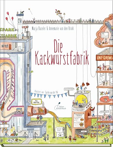 Die Kackwurstfabrik: Einfach erklärt, lustig illustriert: Eine Werksbesichtigung durch den Verdauungsapparat