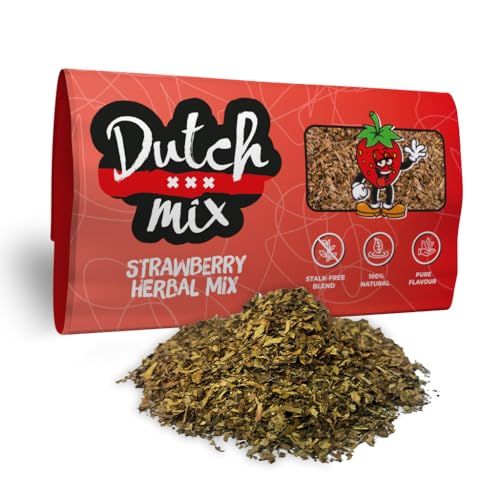 Holländische Erdbeermischung - Stängelfrei und Natürlich - 30g Sanfte Kräutermischung