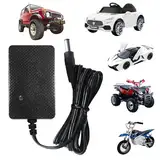 Tosiicop 12V Ladegerät für Kinder Motorrad Elektroauto-12Volt Battery Charger für Kinde Ride on Toys 12V Netzteil für Baby Elektrisch Vierrädriges Fahrzeug SUV ATV Verschiedene Modelle (12V Charger)