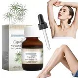 flintronic Cyperus Rotundus Oil, 60ml Natürliches Pflanzliches Enthaarungsöl, Cyperus Rotundus-Öl Zur Haarentfernung, Zur Reduzierung Des Körperhaarwachstums, Zur Hautpflege, Entspannung Und Pflege