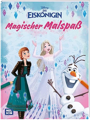 Disney Die Eiskönigin: Magischer Malspaß: Traumhafte Ausmalseiten für Eiskönigin-Fans | Für Kinder ab 4 Jahren