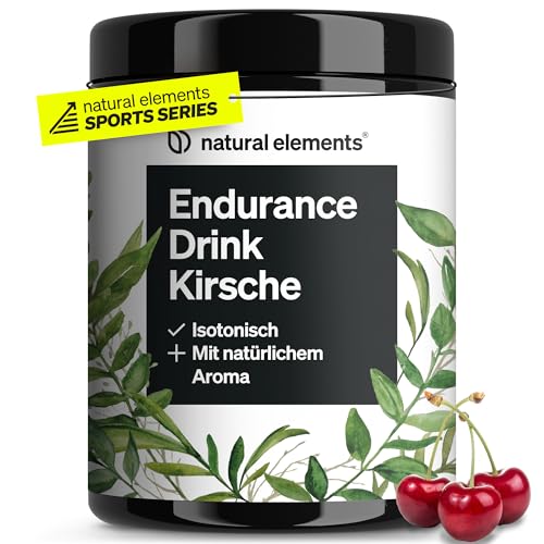 Endurance Drink Kirsche – 600g Isotonisches Getränkepulver für deine Ausdauer – mit 44% Maltodextrin, 30% Dextrose, Elektrolyten und Kohlenhydraten – optimal bioverfügbar – in Deutschland produziert