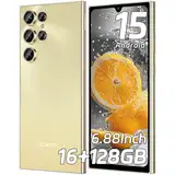 OUKITEL C61 Android 15 Smartphone Ohne Vertrag, 16GB+128GB /1TB Handy Ohne Vertrag, 6,88" HD+ 90Hz Bildschirm 5150mAh Handy Günstig, 13MP+5MP, 4G Dual SIM Simlockfreie Handys/Fingerabdruck/OTG/Face ID