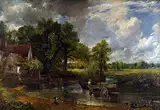 IPLUPJDY Kunstdruck Leinwand Abstrakte Leinwand Kunst Bilder Druck Wandgemälde Der heuwagen von john constable Druck Leinwand Malerei für Wanddekoration 60x90cm