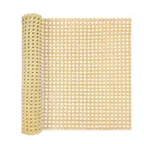 ALLINKIT 40 x 200cm Wiener Geflecht,Wiener Geflecht Meterware,Cane Webbing Rattan Roll,Wiener Geflecht Flechtmatten for Rattan Craftsmen,Handgemachtes PE Rattan Geflecht für DIY Möbeldekoration