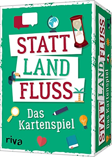 Statt Land Fluss – Das Kartenspiel: Für Zuhause und unterwegs, Party oder Spieleabend. Das perfekte Geschenk. Ab 12 Jahren