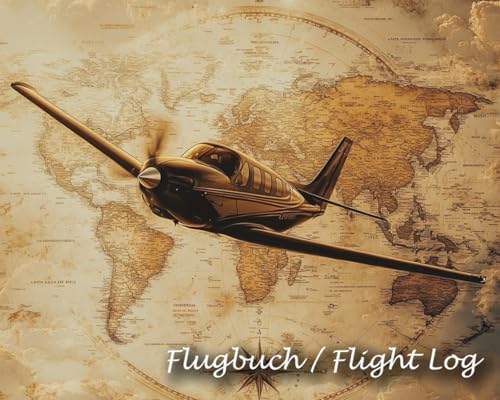 Flugbuch / Pilot Log für Motorpiloten, Ultraleichtpiloten, (Motor-)Segelflieger – Großformatiges Logbuch zur einfachen Erfassung, ideal für alle Flugaufzeichnungen nach EU FCL.050